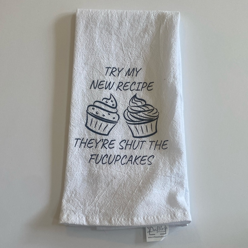 All occasion funny kitchen towel 24x16 NEW with tags